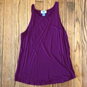 Soft purple tank